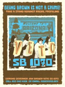 An Art Campaign Against Arizona Immigration Law Image